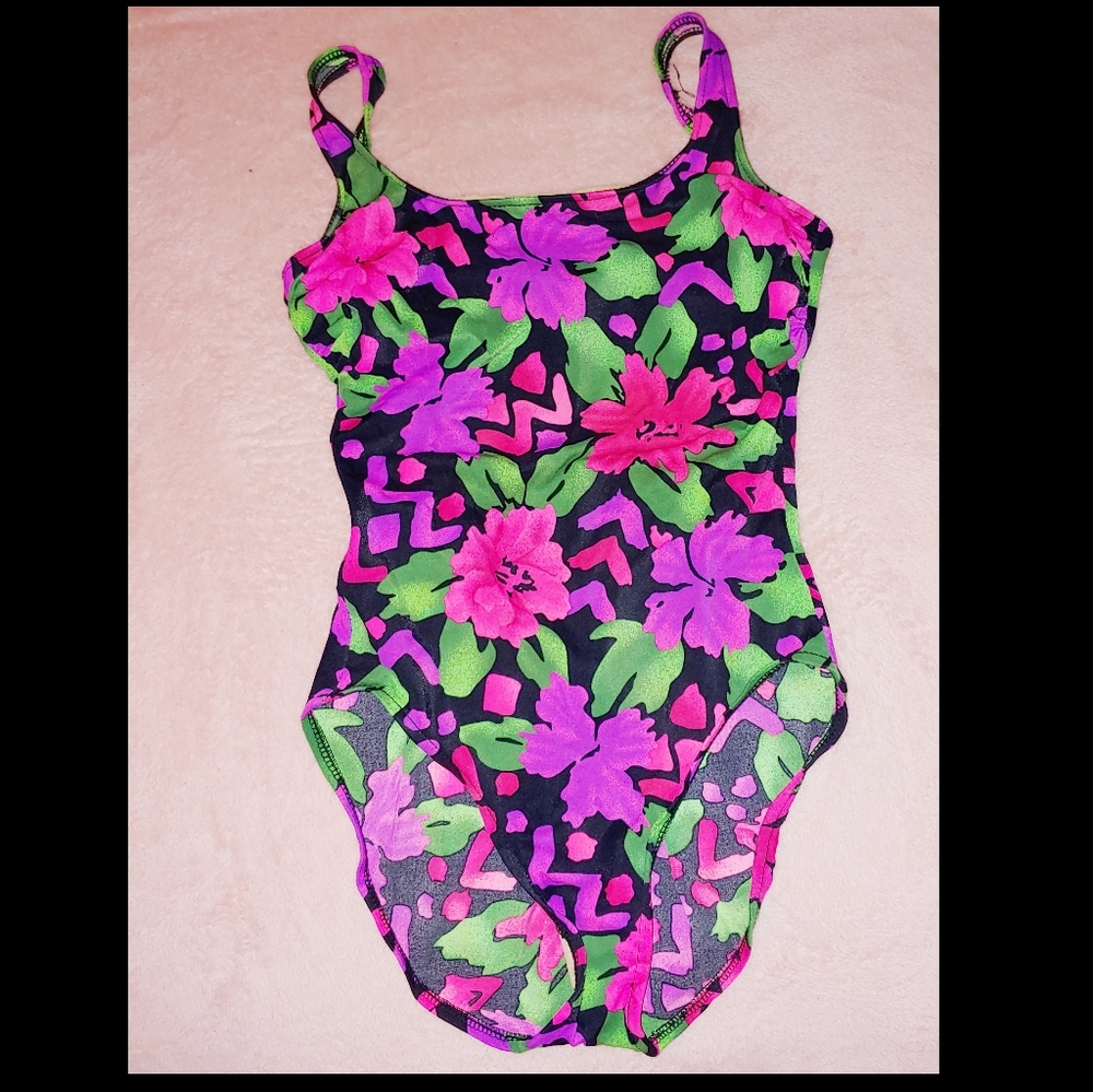 Vintage carol wior one piece swim suit